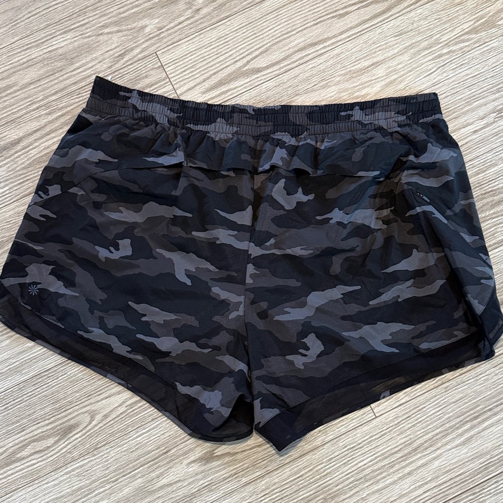 Mesh Racer Run Mid Rise 4" Short - Picture 6 of 8